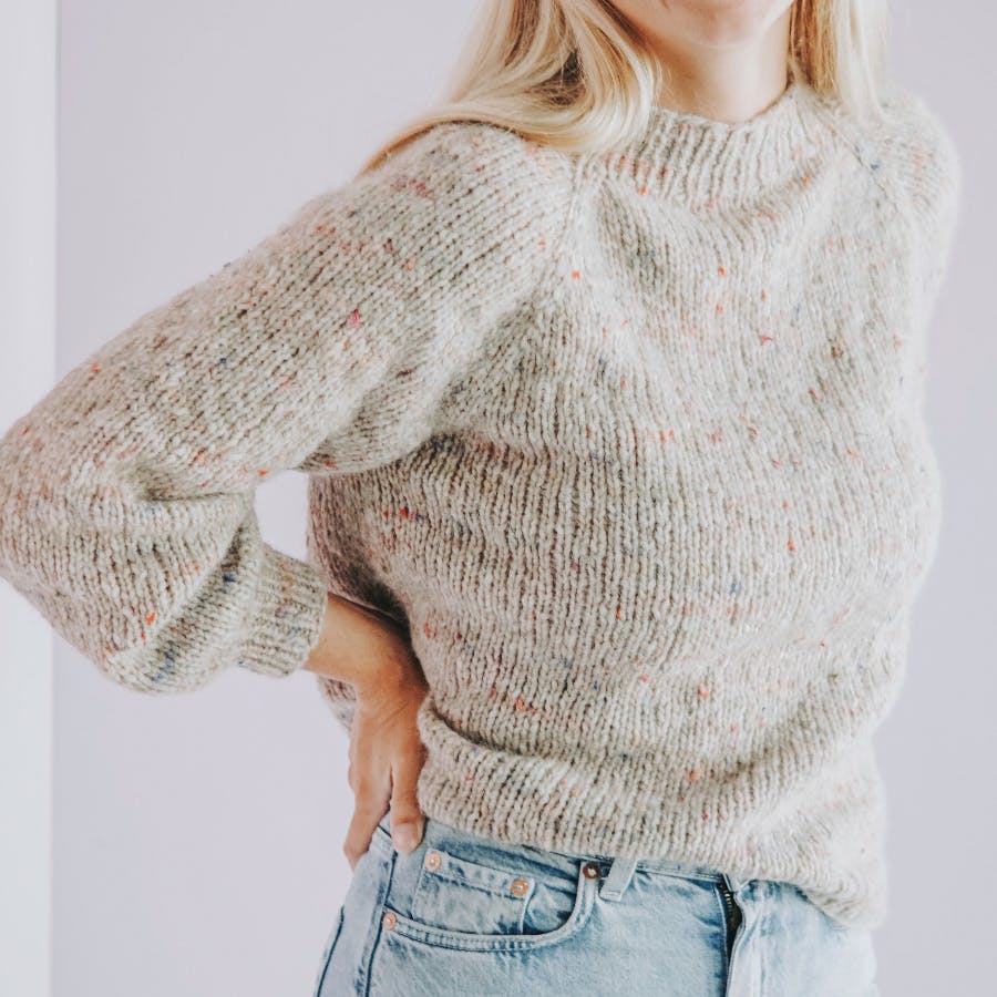 Striktrøje til nyybegyndere