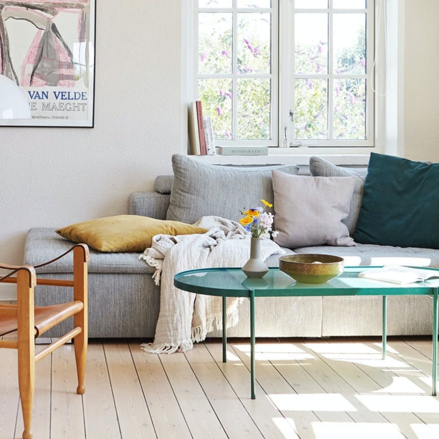 inspiration til indretning af stuen