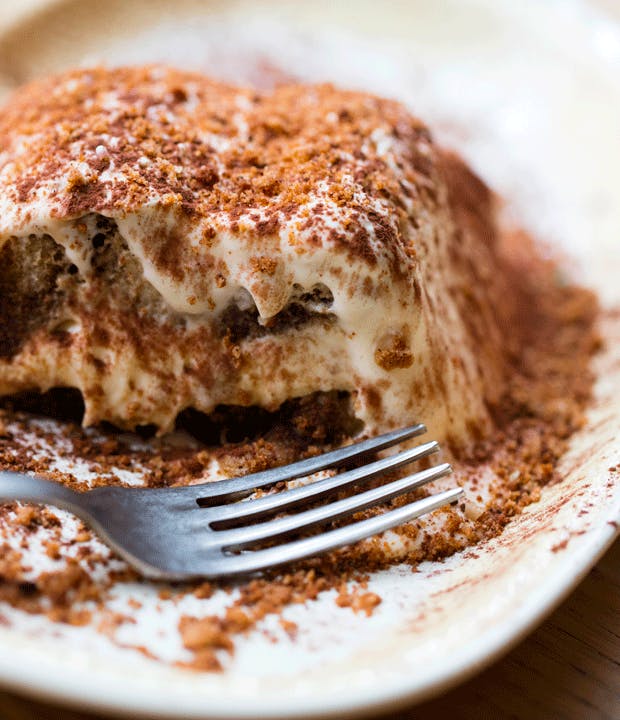 nem og klassisk tiramisu uden amaretto