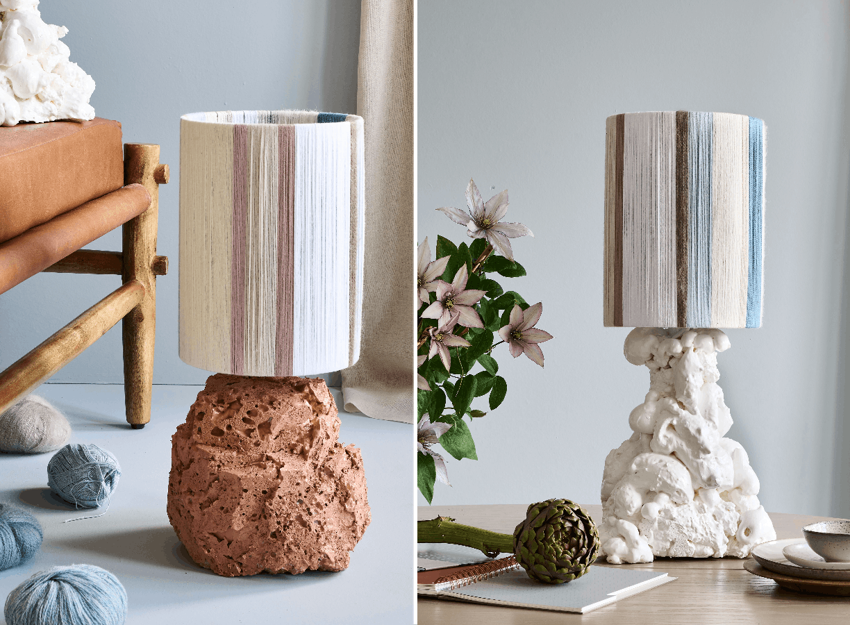 DIY-lamper med garn