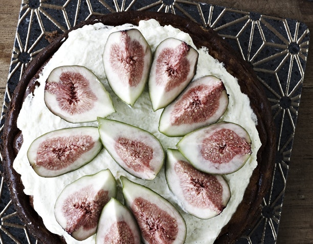 Prøv denne cheesecake med figner