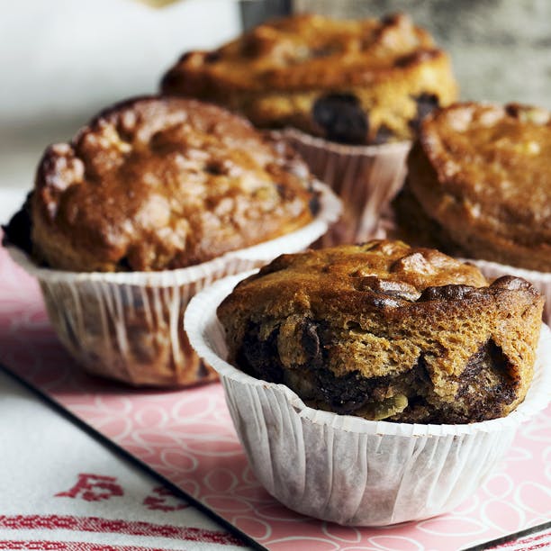 Opskrift på muffins med Daim