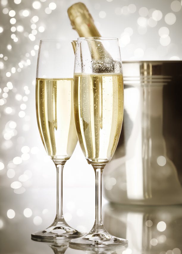 Champagne til nytår