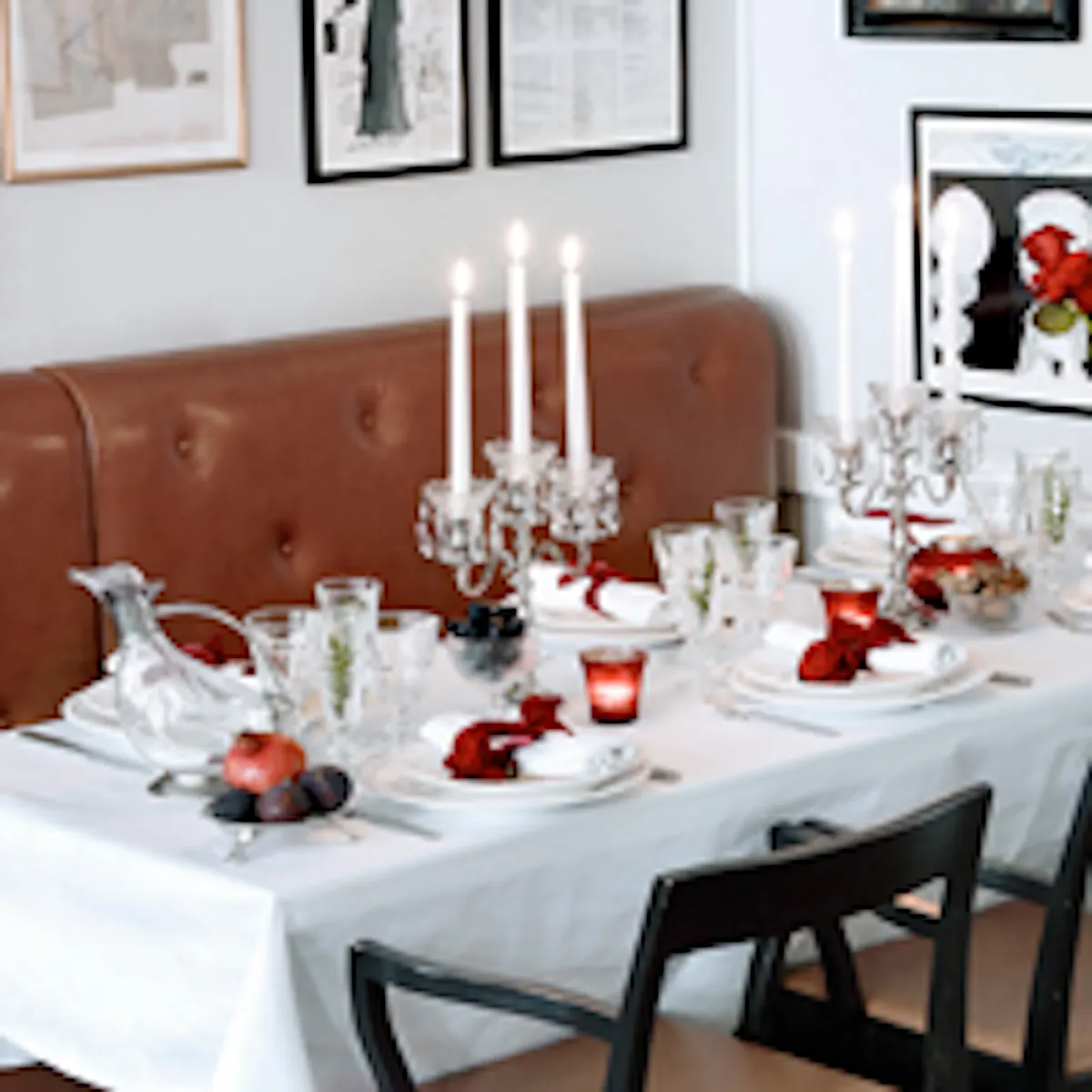 Klassisk og herskabeligt julebord | ISABELLAS