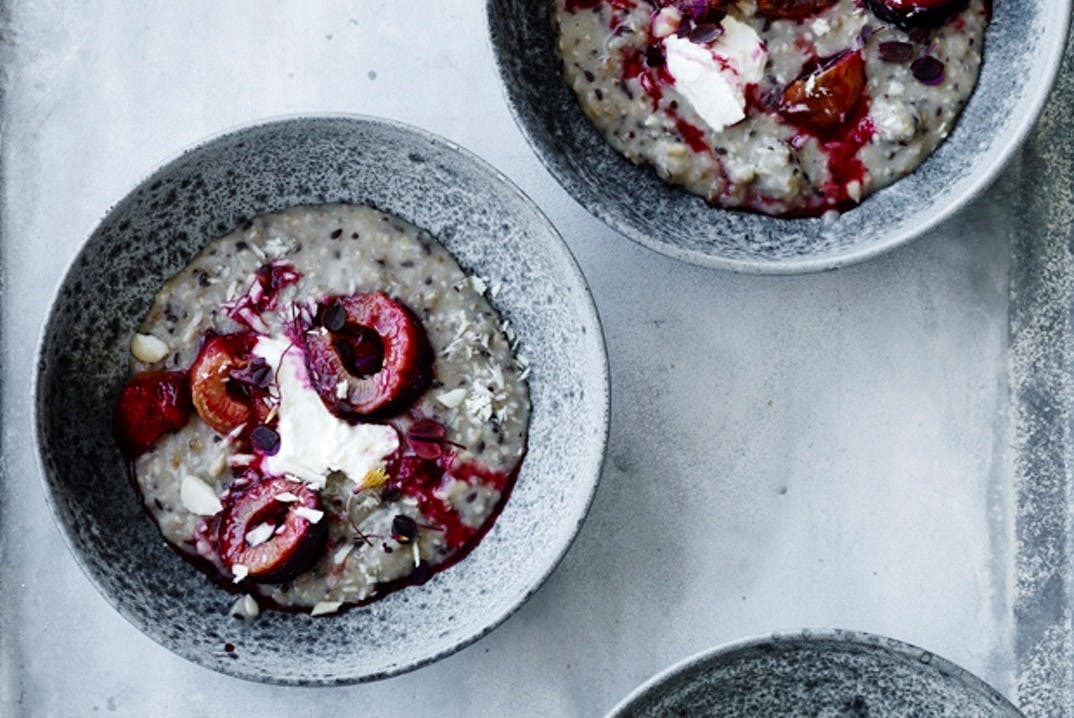 Øllebrød til morgenmad.