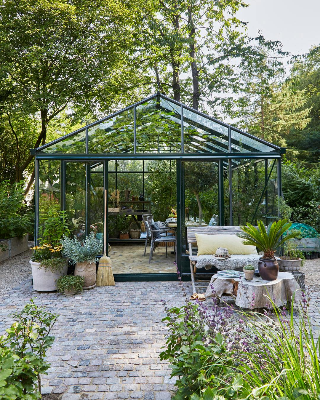 Indretning af orangeri og drivhus