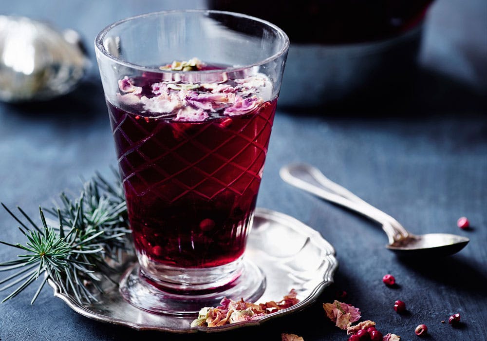 Opskrift på rosa gløgg