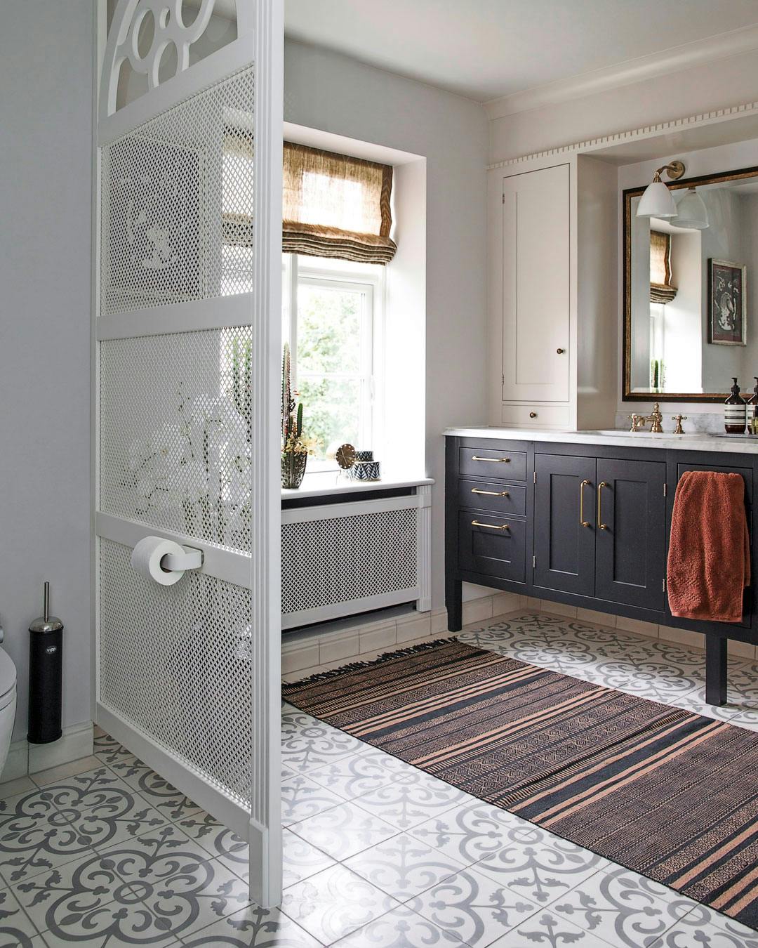 Rumdeler på badeværelse