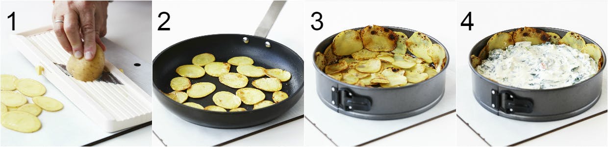 Sådan laver du spinattærte med feta