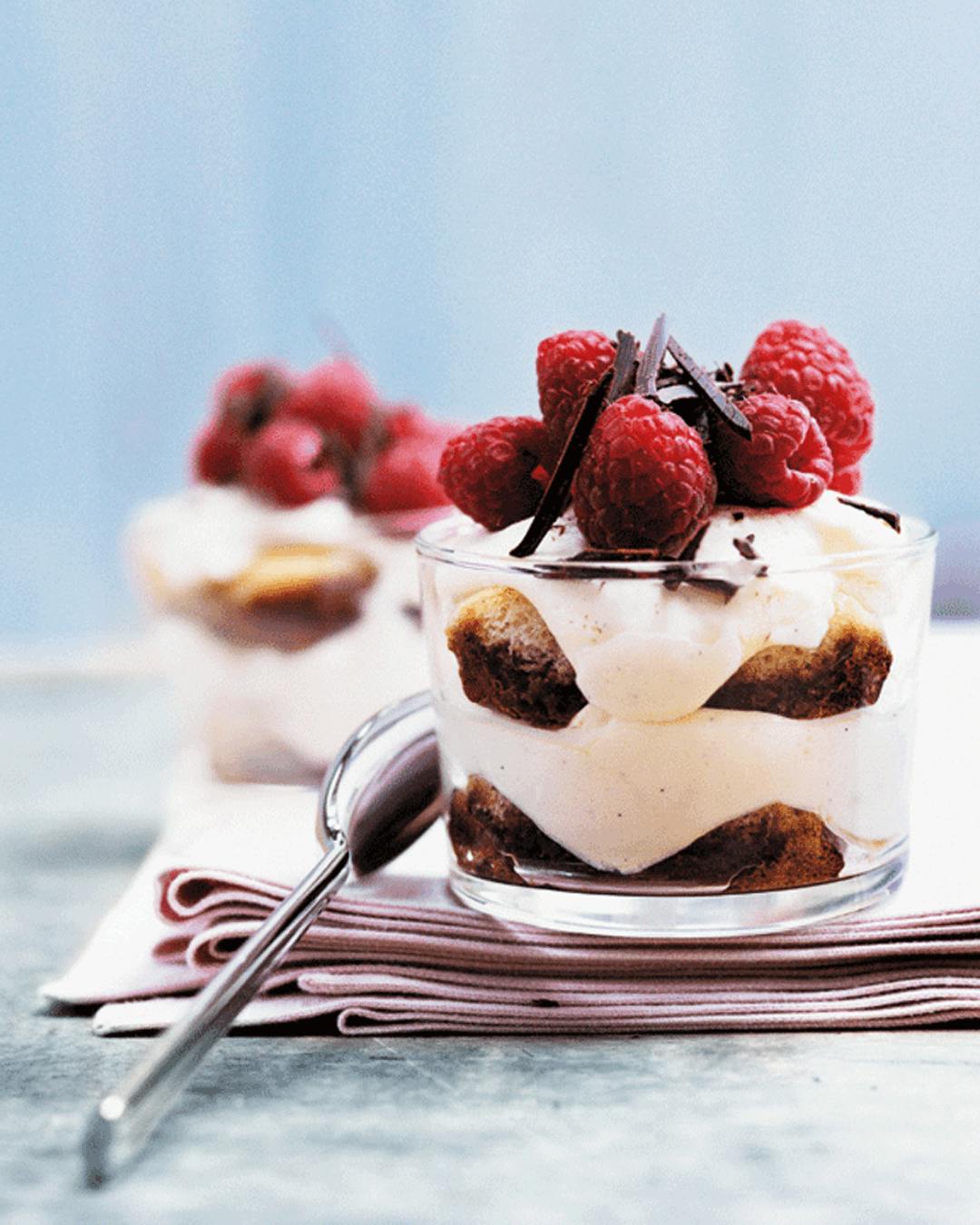 Tiramisu dessert til Valentine.