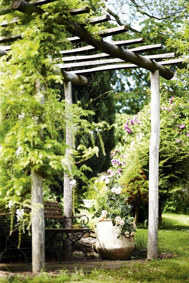 Pergola i haven
