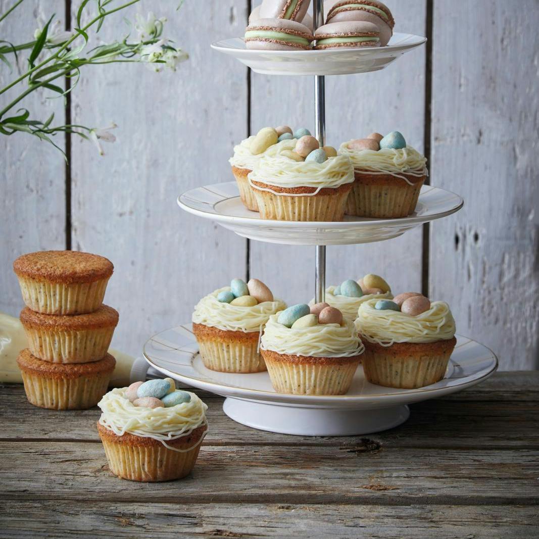 Påske-cupcakes