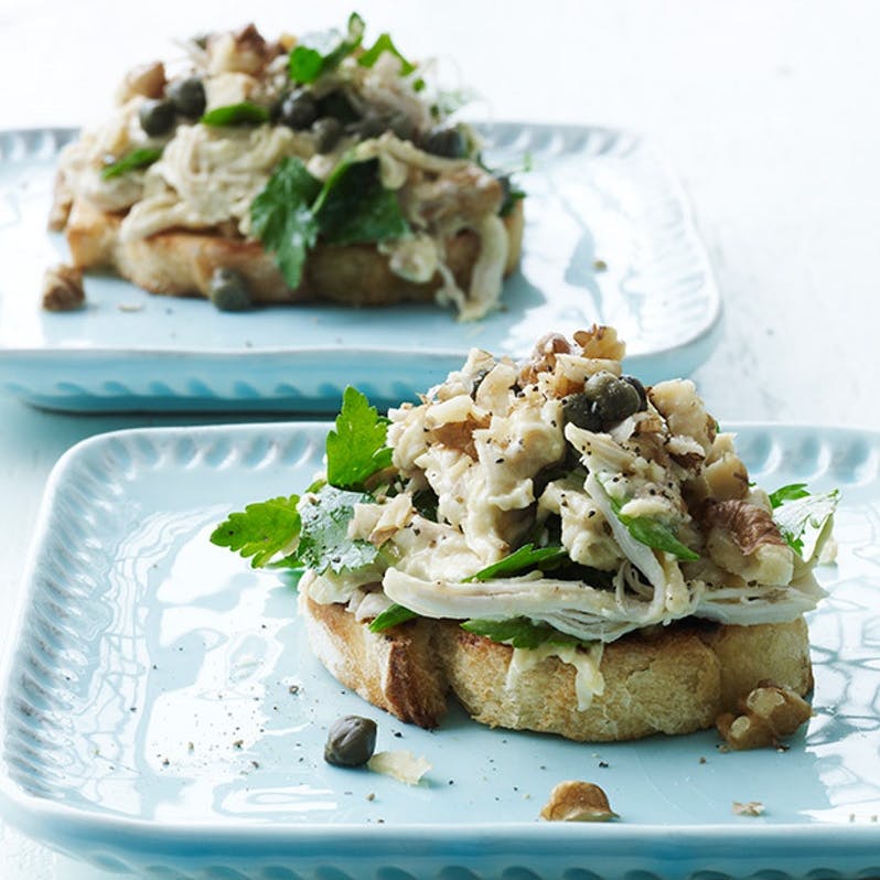 Opskrift på kyllingesalat