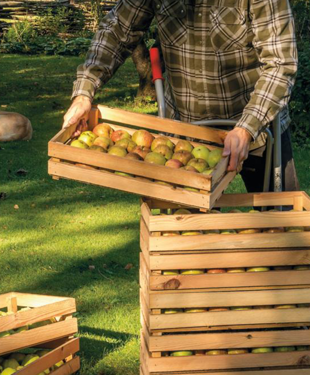DIY æblekasser