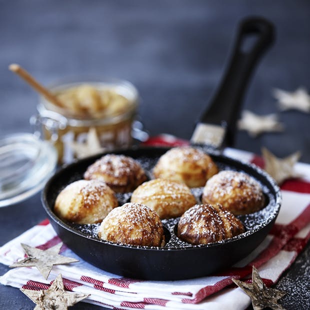 Æbleskiver med kærnemælk