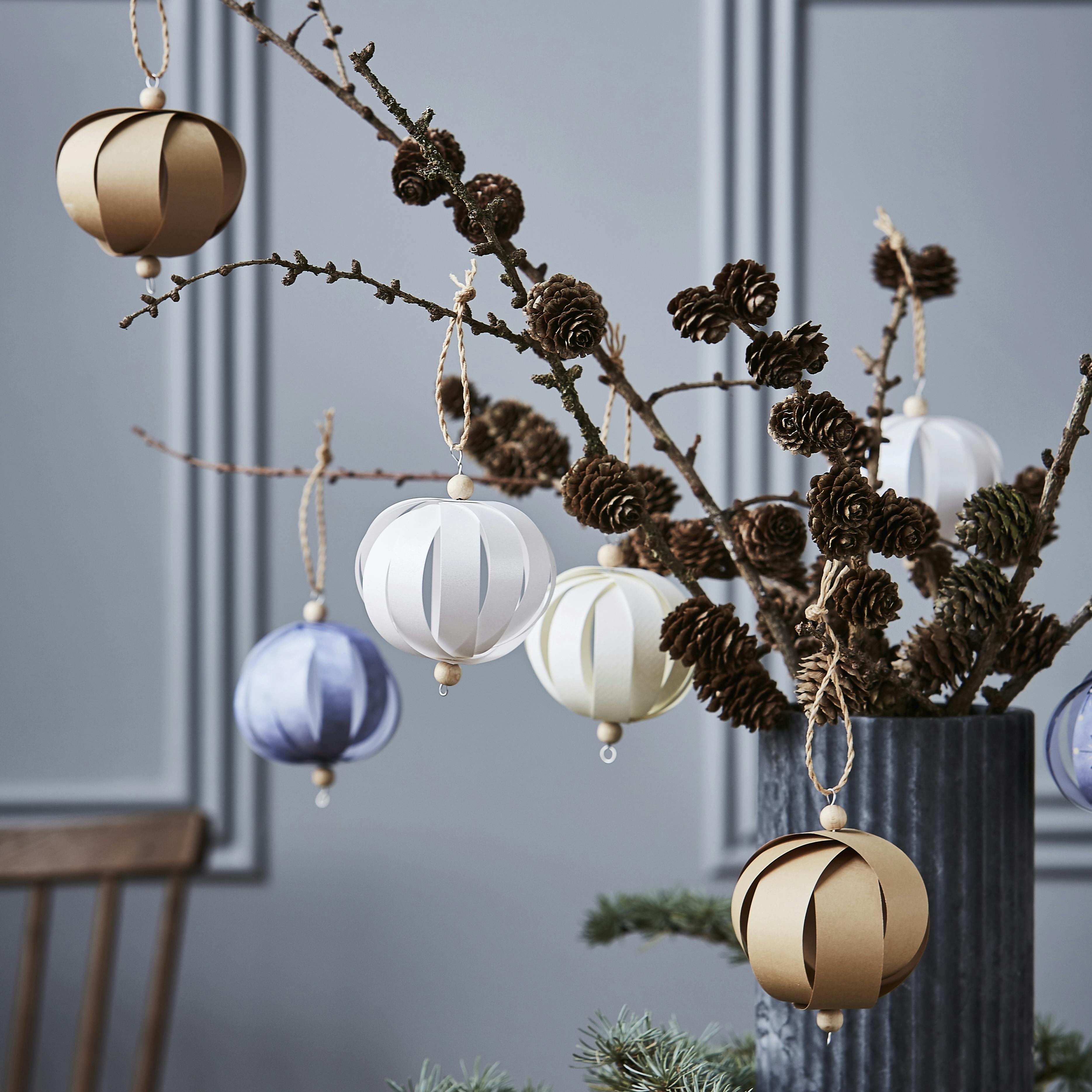 Yndige, dekorative julekugler