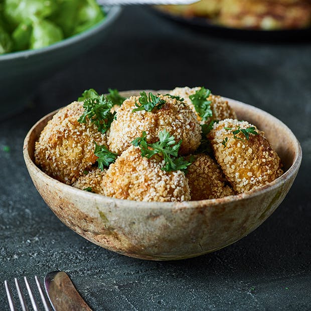 Blomkålstoppe - vegetarisk aftensmad