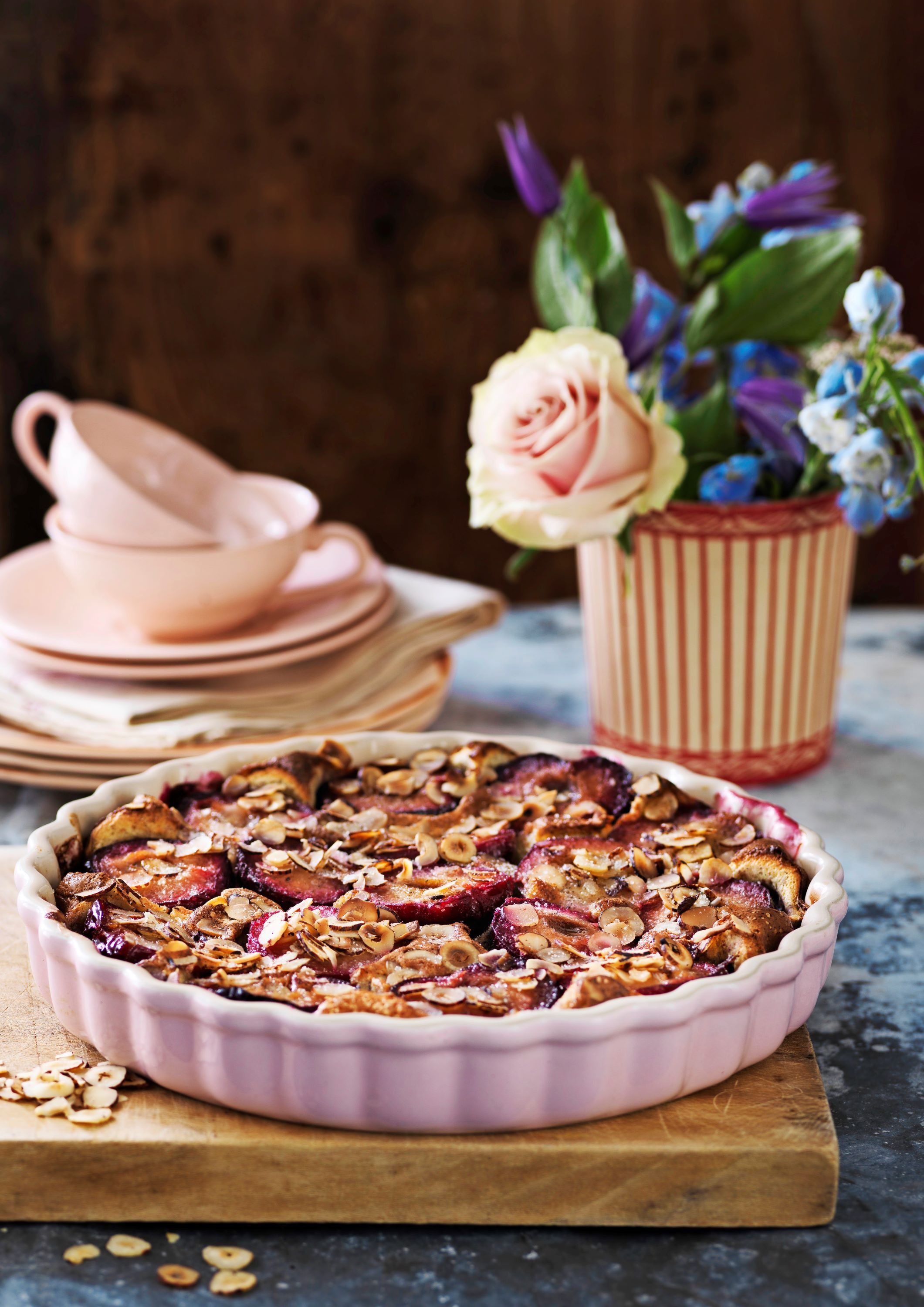 Opskrift på blommeclatoufis