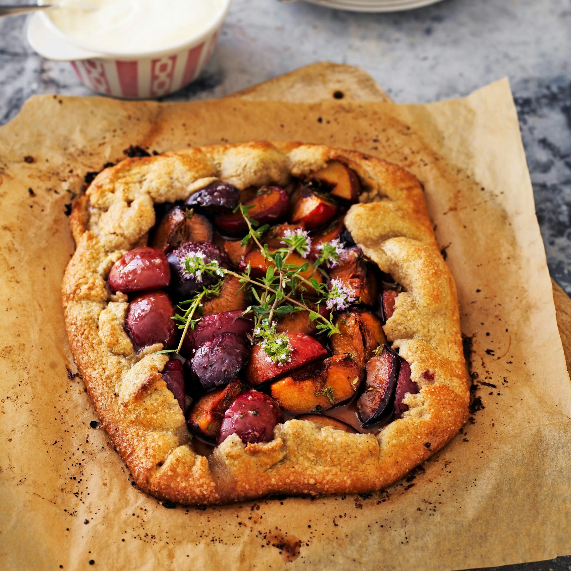 Galette med blommer