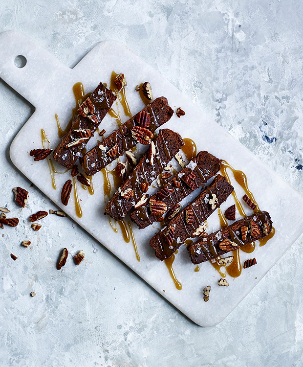 Brownies med saltkaramel