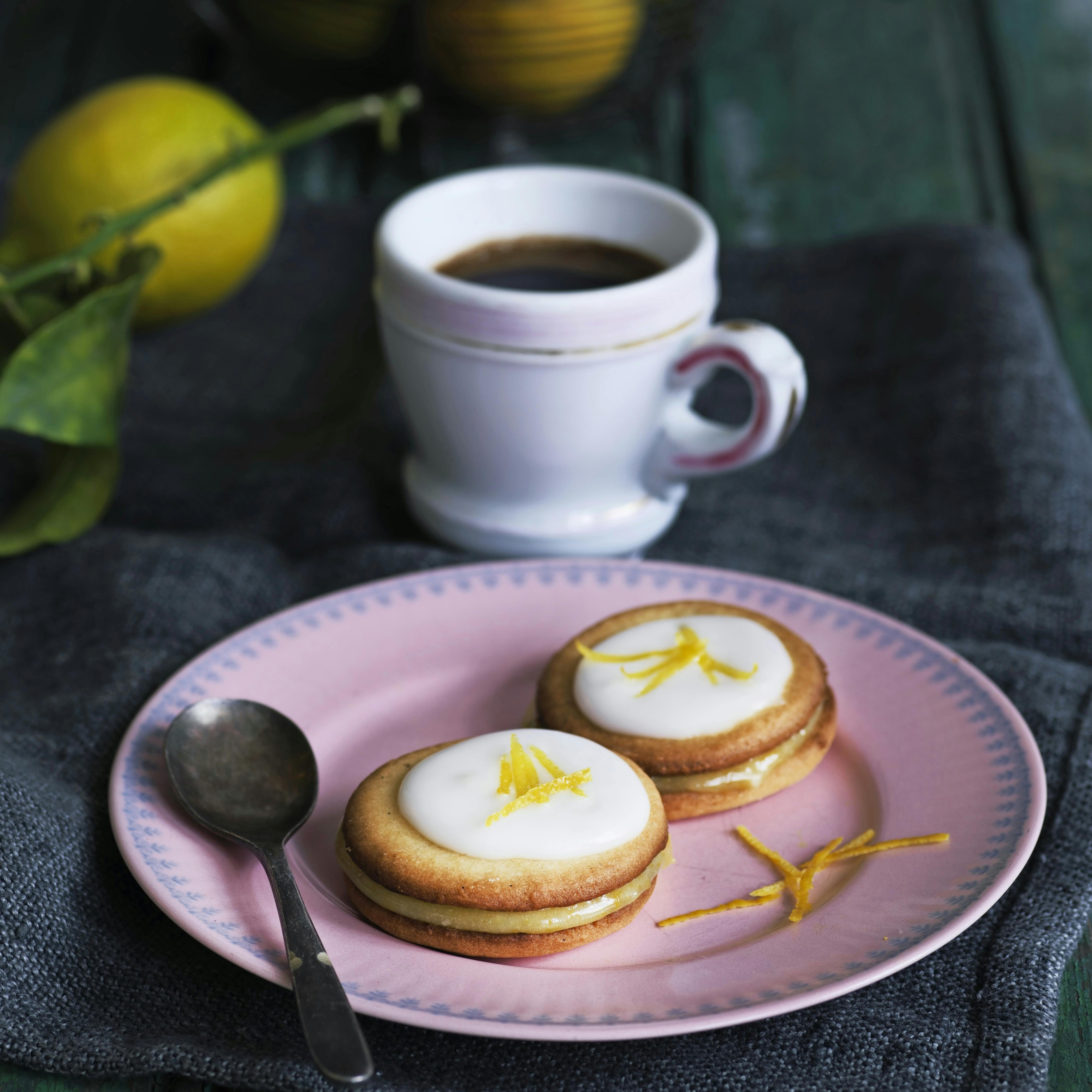 Opskrift på citronsnitter med lemoncurd