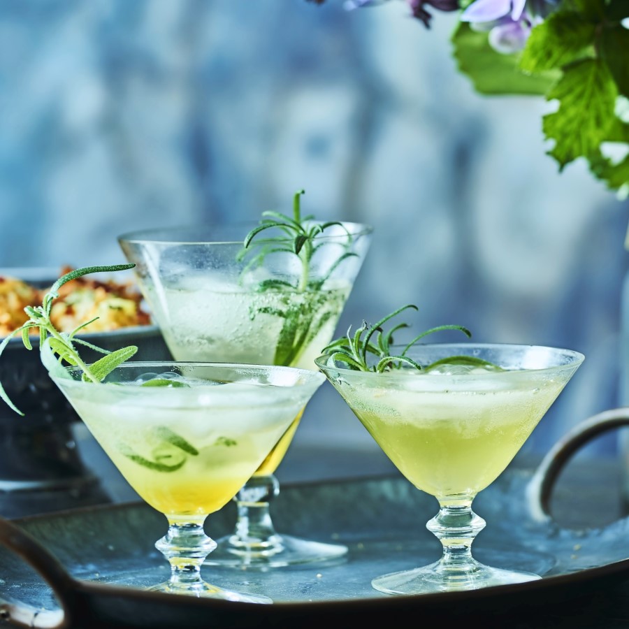 Skøn drink-opskrift på spritz med Lillet og rosmarin