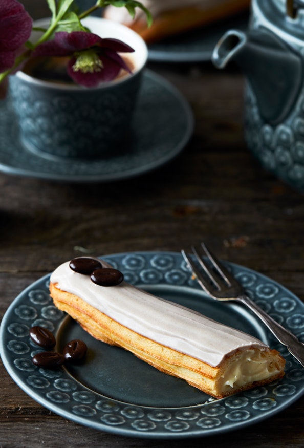 Eclair med kaffecreme