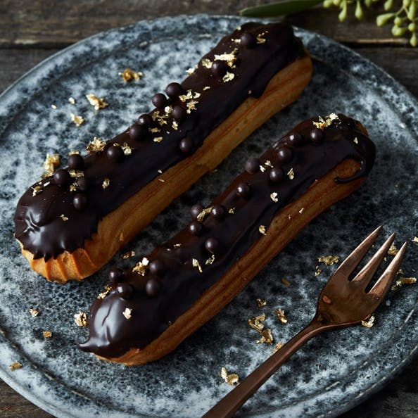 Eclair med saltkaramel