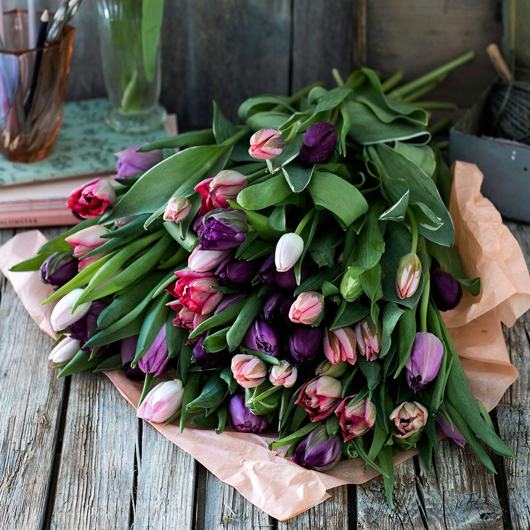 Trick til slatne tulipaner