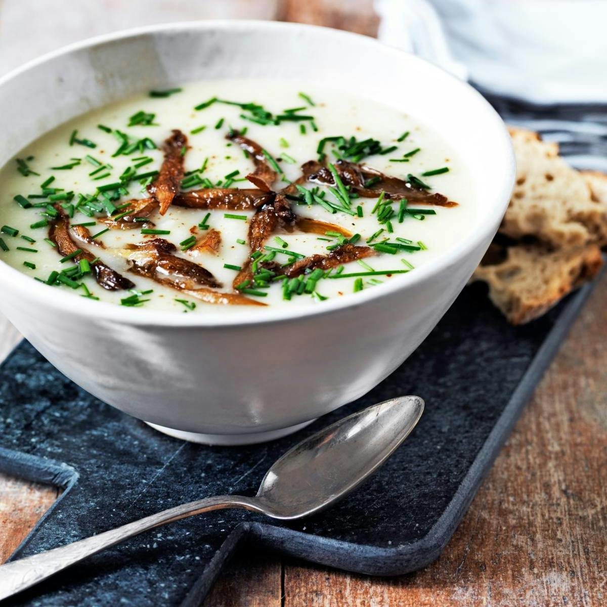 Cremet jordskokkesuppe