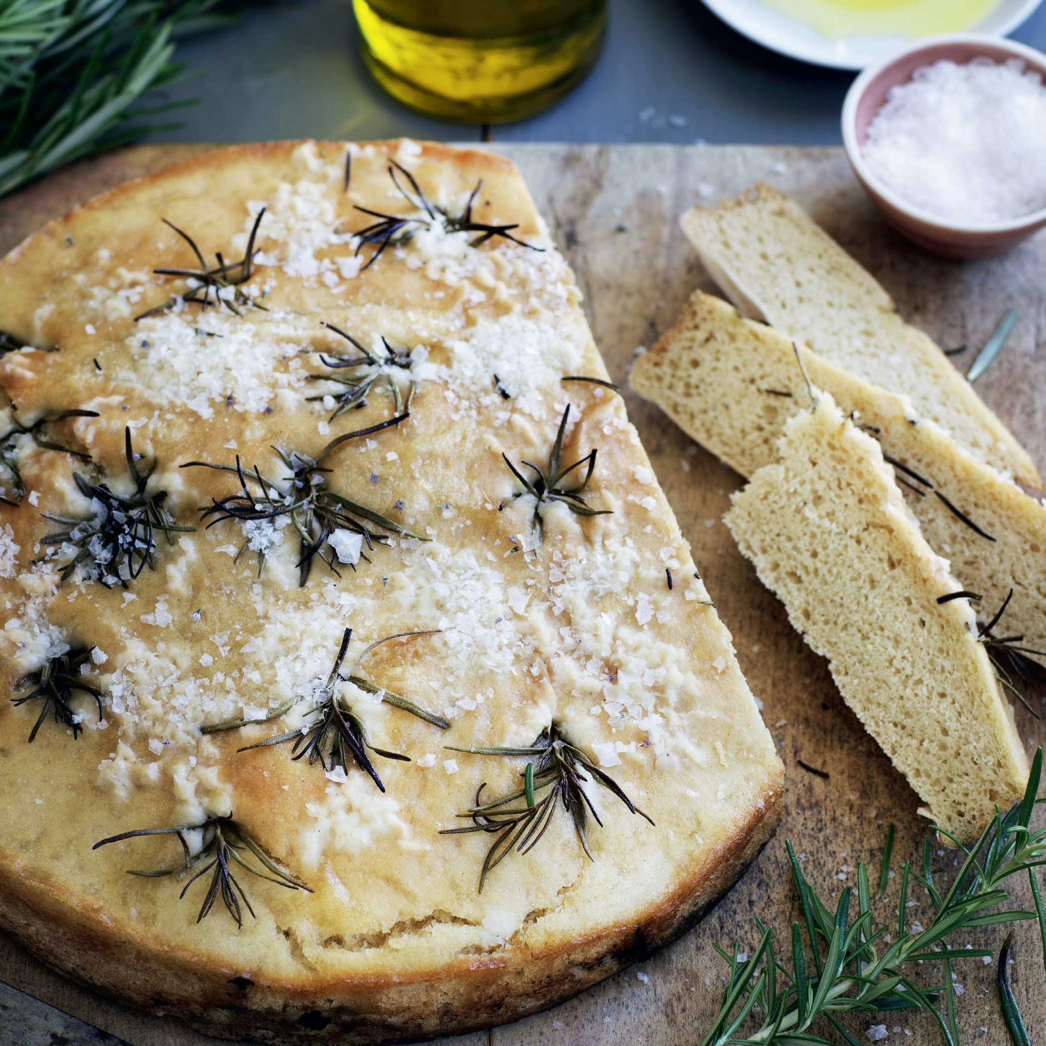 Opskrift på focaccia med rosmarin