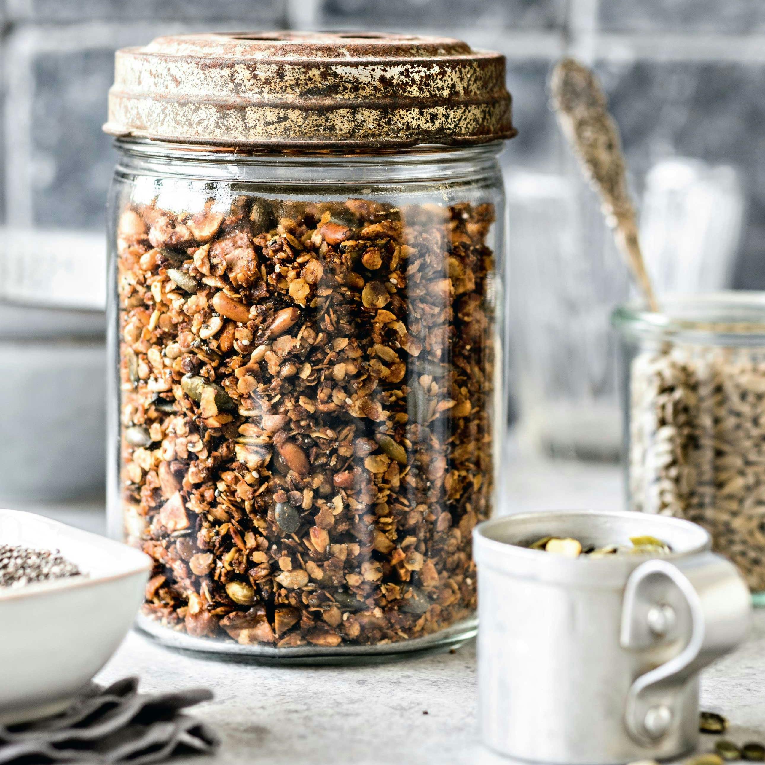 Opskrift på hjemmelavet granola