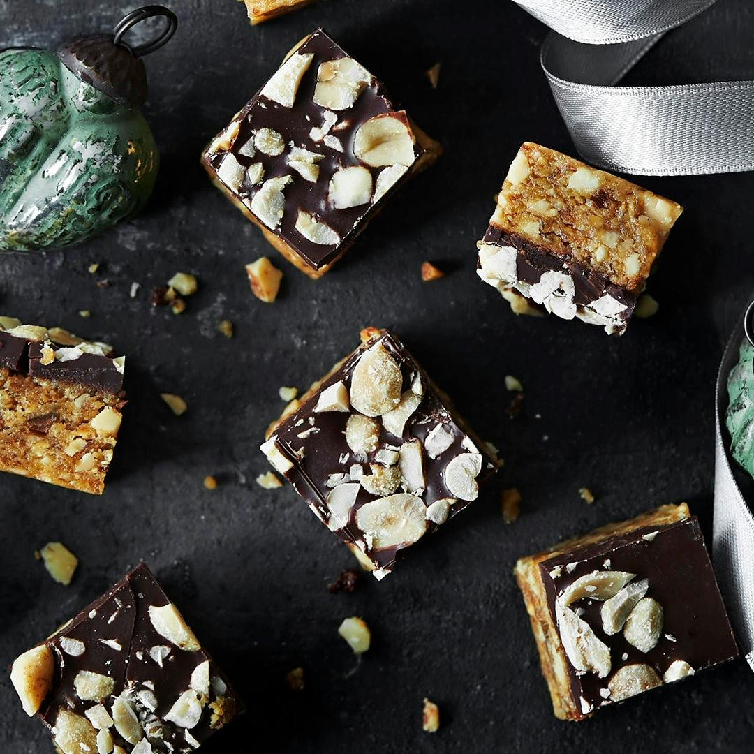 Hjemmelavede sunde snickers