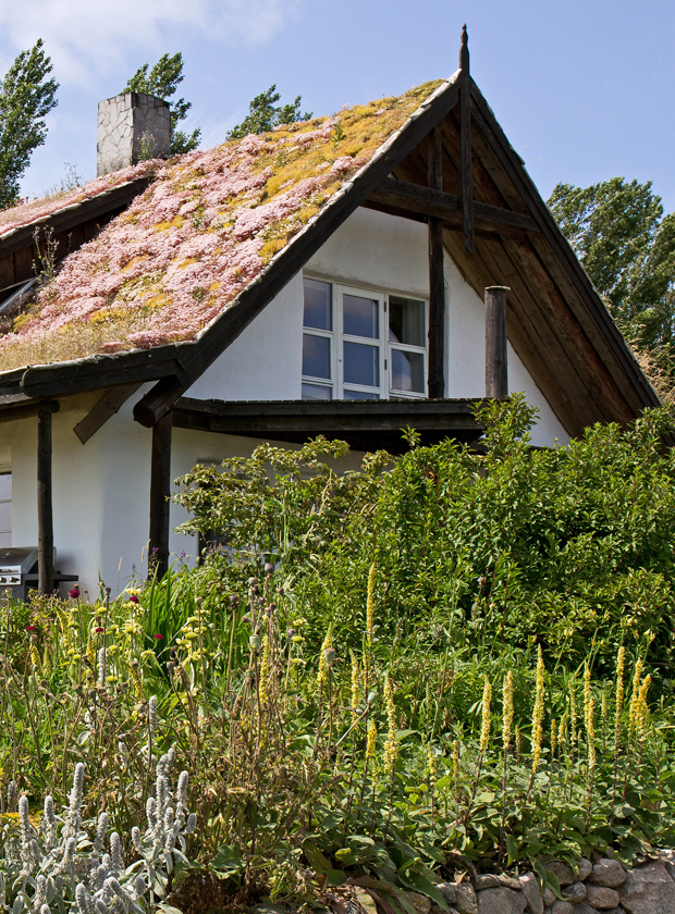 Bæredygtigt halmhus