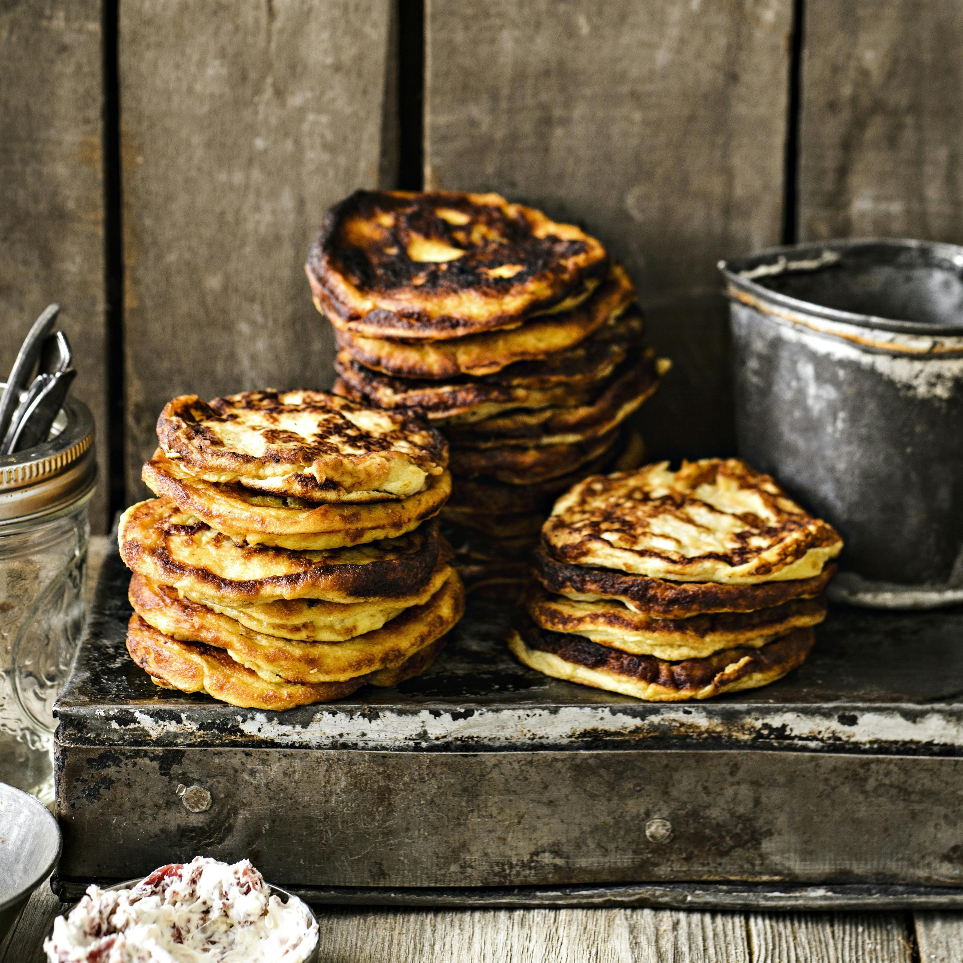 Pandekager med kartofler