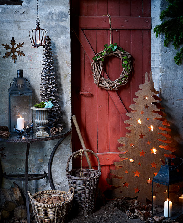 Indgang til julemarked