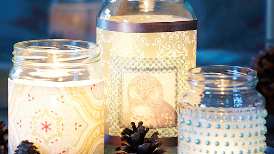 Lav smukke lanterner af sylteglas | ISABELLAS