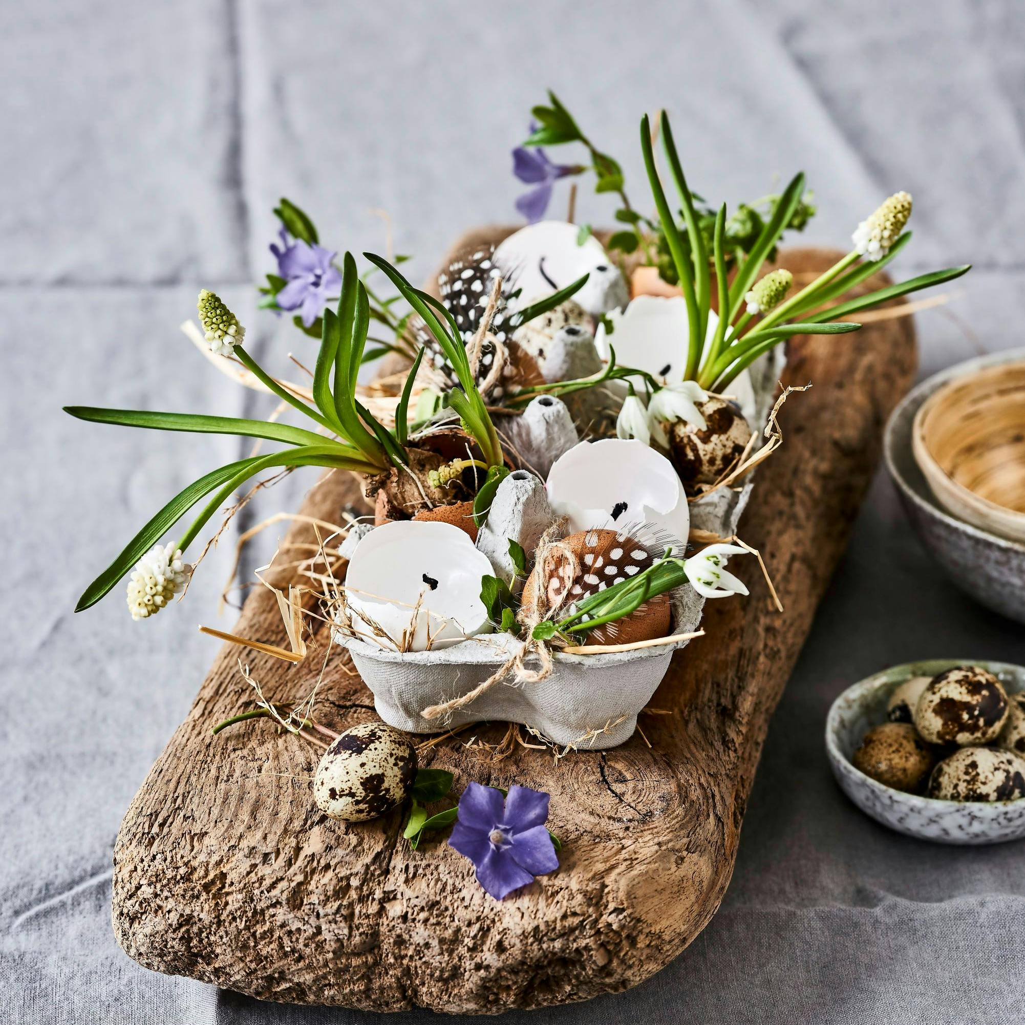 Lav lys i æggeskaller