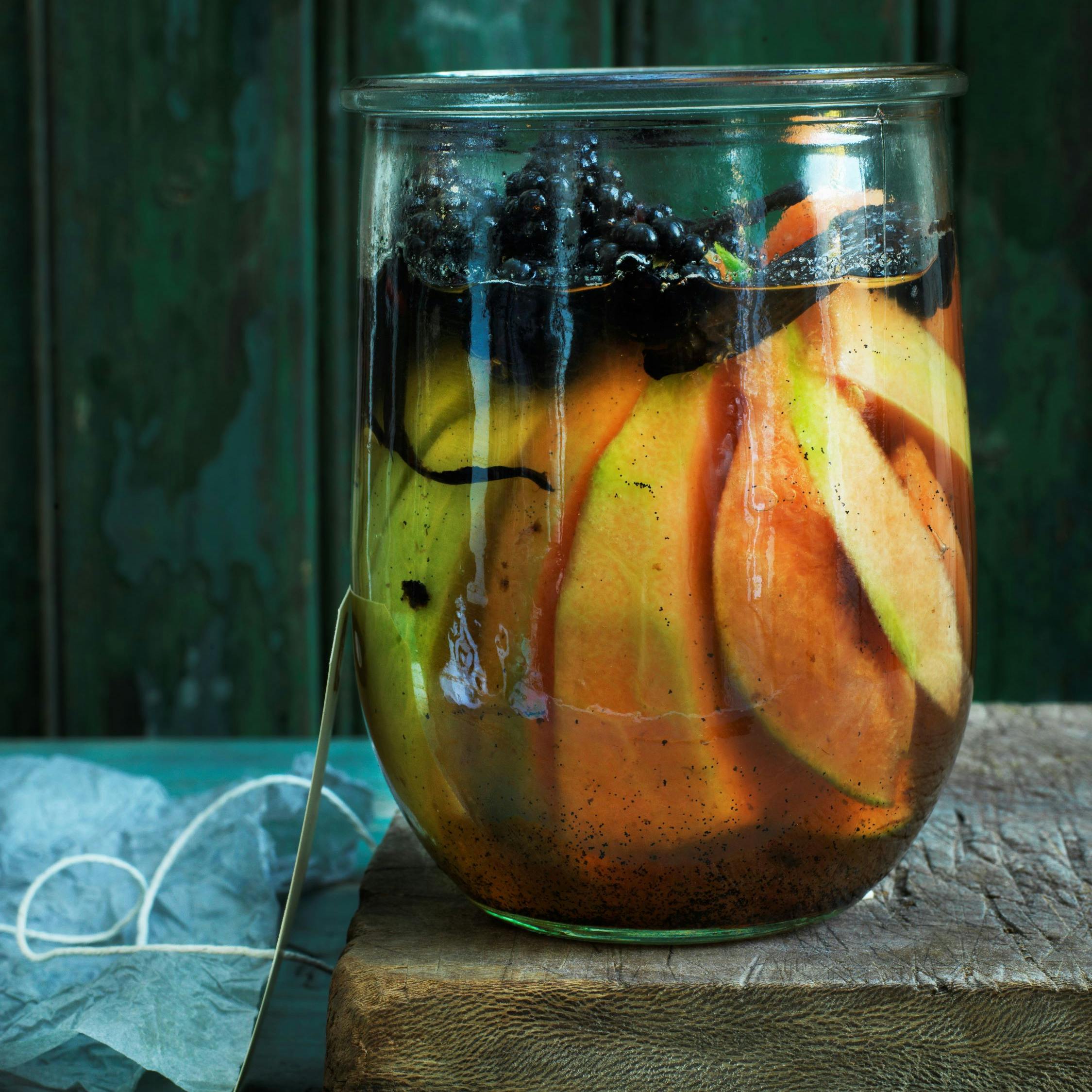 Opskrift på syltede frugter