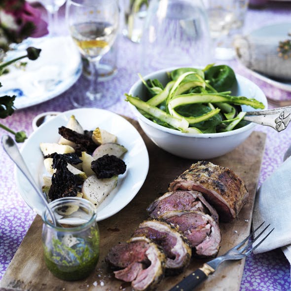 Påskefrokost menu med lam og livsglæde
