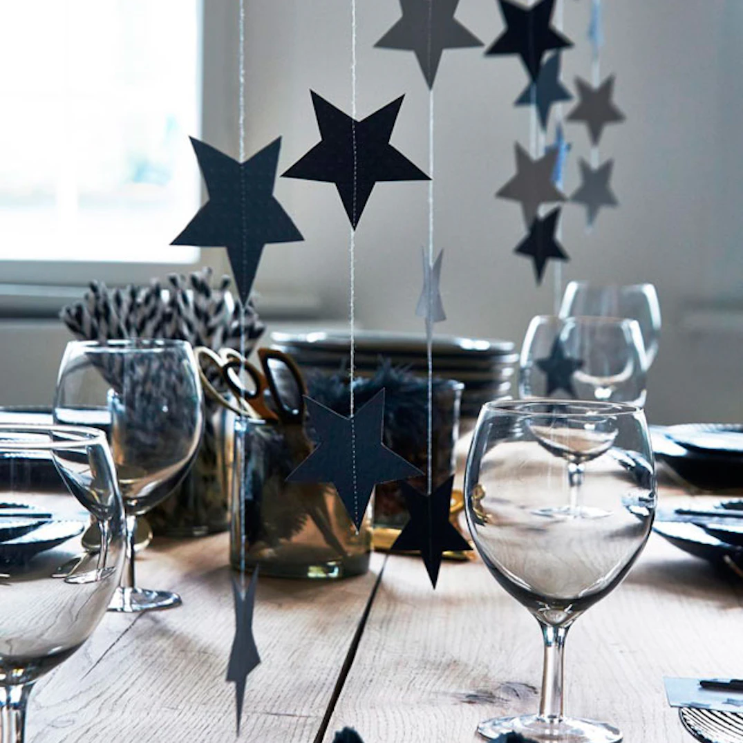 DIY: Pynt op til nytår med stjerner | ISABELLAS