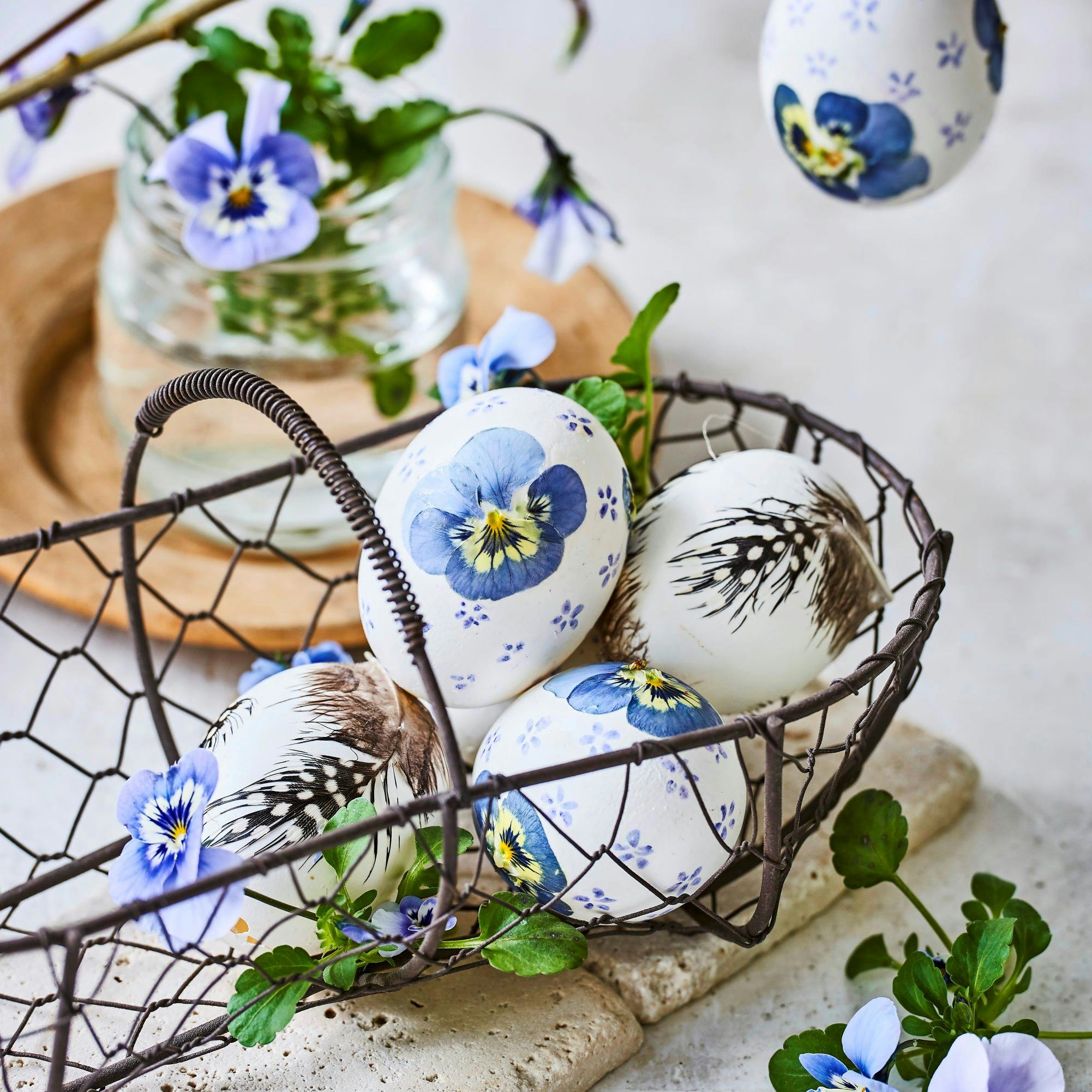 Lav dine egne malede blomsteræg