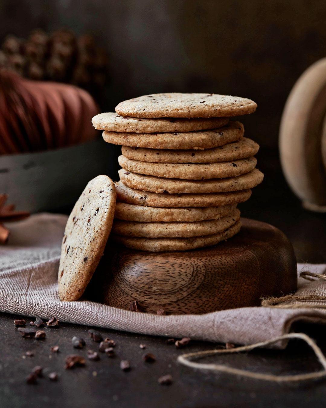 Specier med valnødder og appelsin