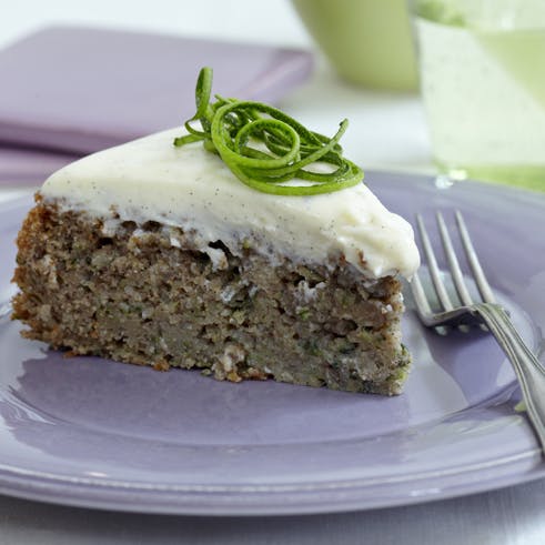 Squashkage med flødeost-creme