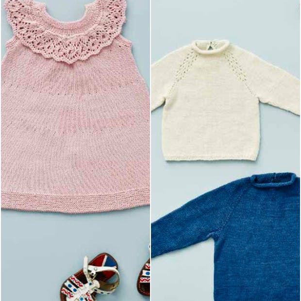 Strikkeopskrifter børn