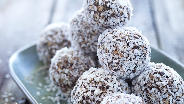 Sunde havregrynskugler uden sukker