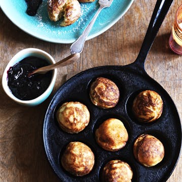 Hjemmelavede æbleskiver