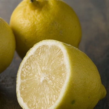overskåret citron