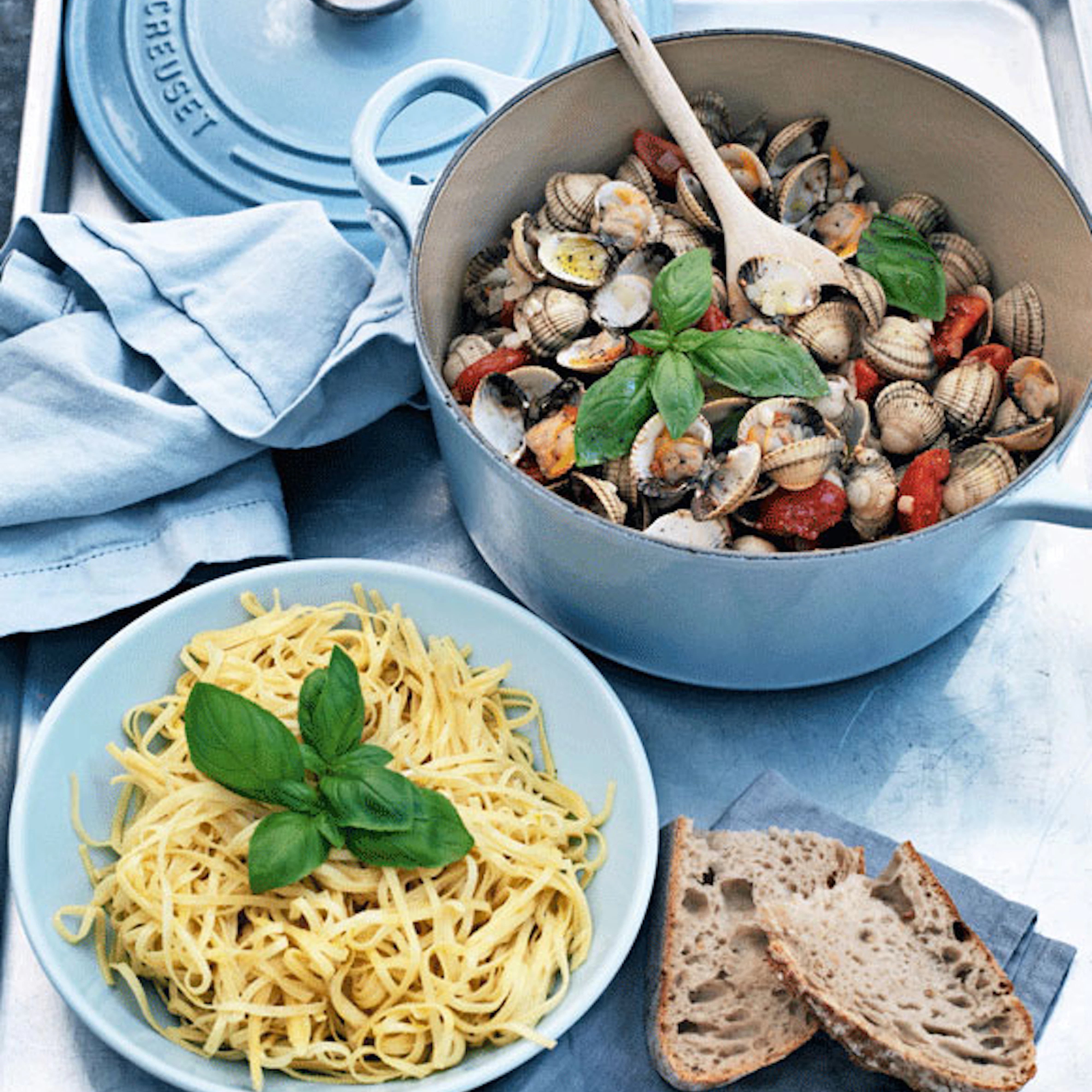 Hjertemuslinger Med Tagliatelle ISABELLAS hjertemuslinger-med-tagliatelle-isabellas