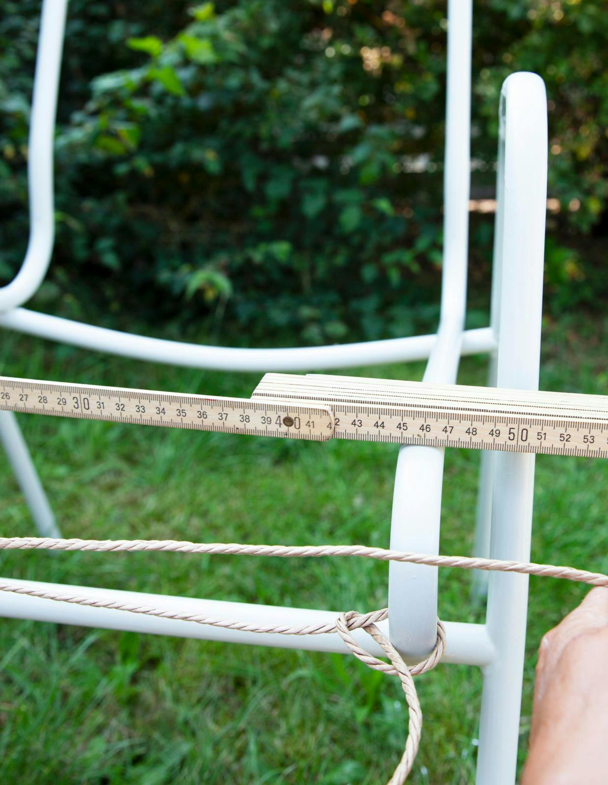 Upcycling af havestol - trin 2